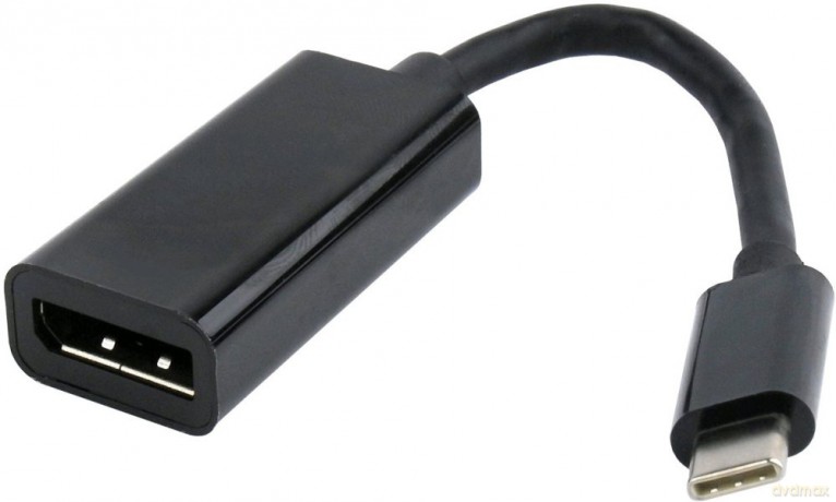 Adapter USB Typ-C to DisplayPort Czarny