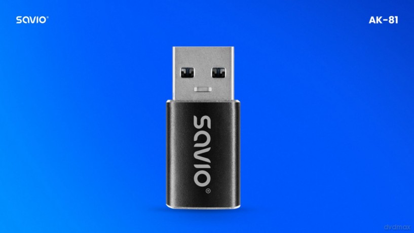 Adapter USB-C 3.1 (F) - USB-A 3.1 (M) AK-81