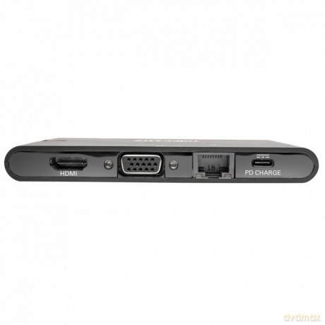 Adapter USBC DOCK,HDMI/VGA/GBE/ /HUB/S U442-DOCK3-B