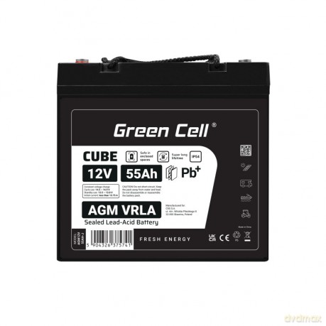 Akumulator AGM VRLA 12V 55Ah IP54