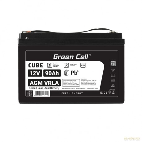 Akumulator AGM VRLA 12V 90Ah IP54