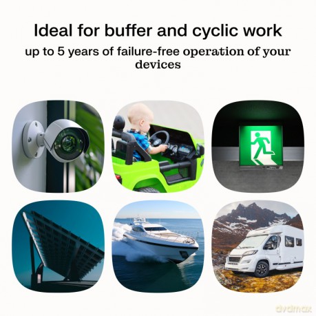 Akumulator AGM VRLA 12V 90Ah IP54