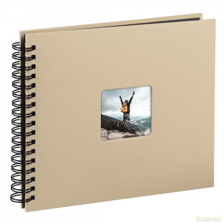 Album 36x32 taupe czarne kartki