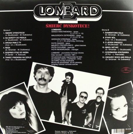Lombard: Śmierć dyskotece [Winyl]