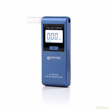 Alkomat elektrochemiczny ORO-X12 Pro niebieski