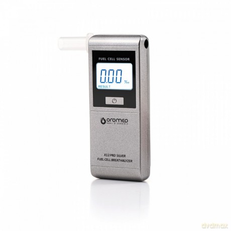 Alkomat elektrochemiczny ORO-X12 Pro srebrny