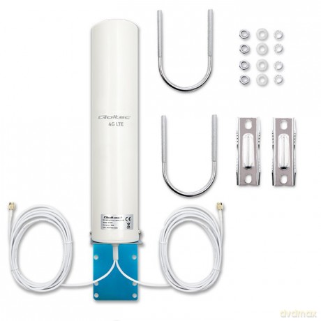 Antena 4G LTE DUAL | 12dBi | dookólna | zewnętrzna