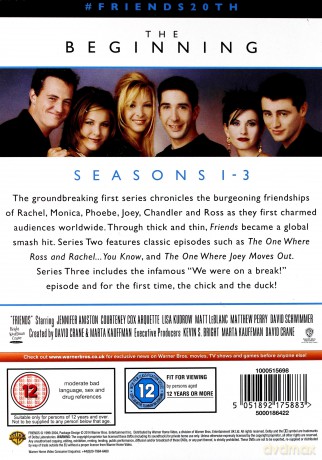 Friends: The Beginning Season 1-3 (Przyjaciele Sezon 1-3) [12DVD]