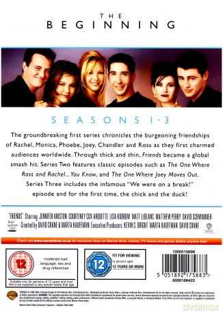 Friends: The Beginning Season 1-3 (Przyjaciele Sezon 1-3) [12DVD]