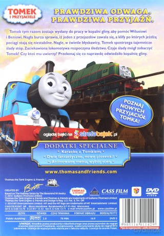 Tomek i przyjaciele: Opowieść o odwadze [DVD] 