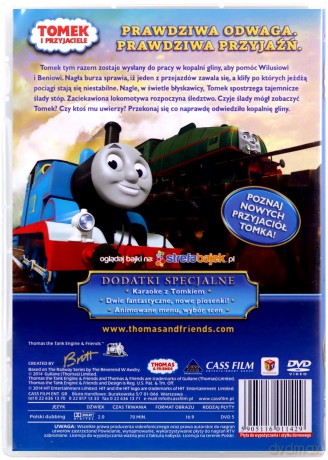 Tomek i przyjaciele: Opowieść o odwadze [DVD] 