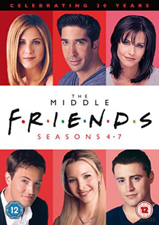 Friends: The Middle Season 4-7 (Przyjaciele Sezon 4-7) [16DVD]