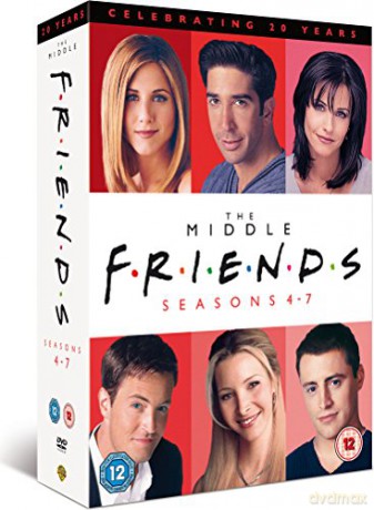 Friends: The Middle Season 4-7 (Przyjaciele Sezon 4-7) [16DVD]