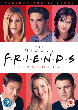 Friends: The Middle Season 4-7 (Przyjaciele Sezon 4-7) [16DVD]