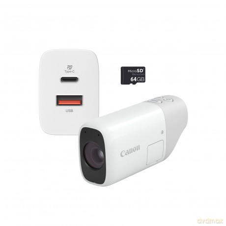 Aparat PowerShot ZOOM Essential Kit 4838C014 biały