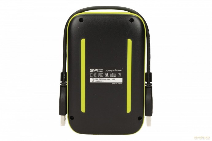 ARMOR A60 1TB USB 3.0 BLACK-GREEN/PANCERNY wstrząso/pyło i wodoodporny