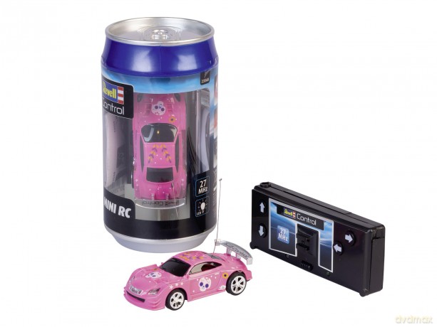 Auto zdalnie sterowane Mini RC Racing Car - różowe