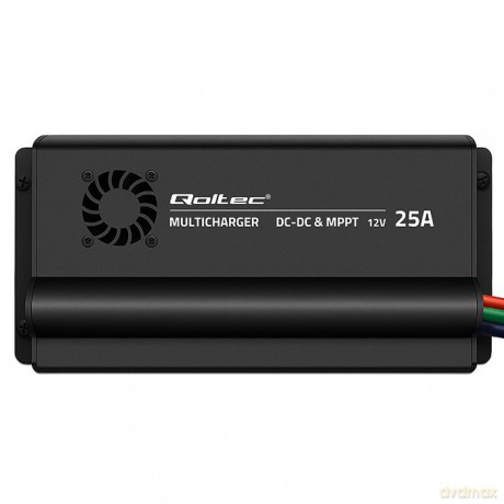 Automatyczna Ładowarka DC-DC 12V z regulatorem MPPT | 25A | LiFePO4 AGM GEL STD