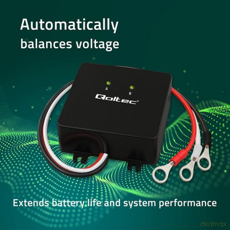 Balanser napięcia 24V do akumulatorów 2x12V | 5A | LiFePO4 AGM GEL