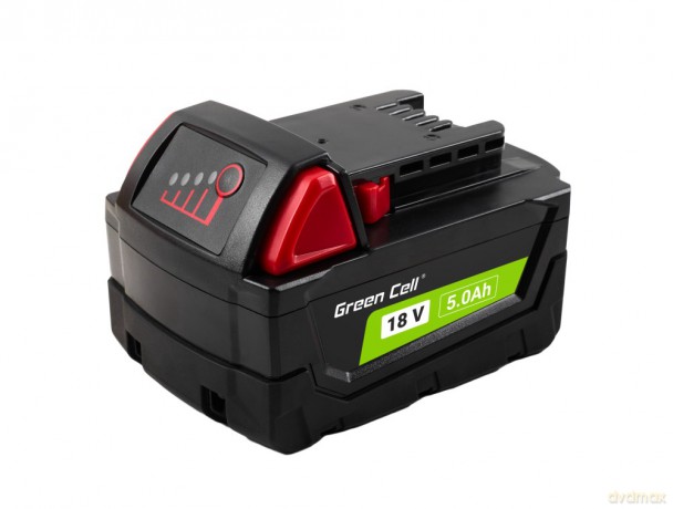 Bateria do Milwaukee M18 18V 5Ah zamiennik M18 B5 4932430483