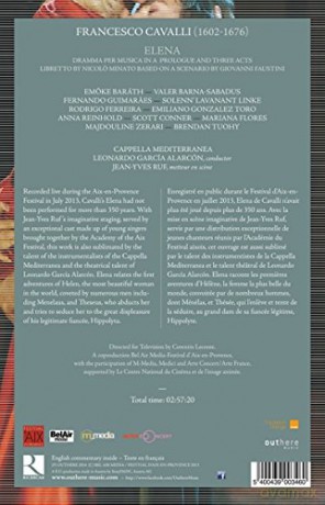 Elena - Francesco Cavalli [2DVD]
