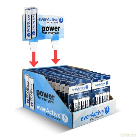Baterie LR6/AA Pro Alkaline display handlowy 96 szt.