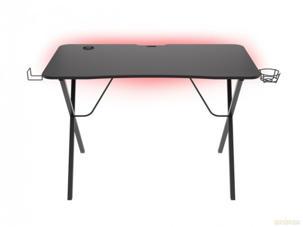 Biurko dla gracza gamingowe Genesis Holm 200 podświetlenie RGB