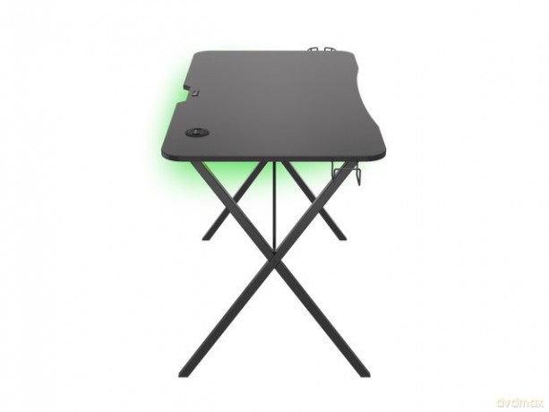 Biurko dla gracza gamingowe Genesis Holm 200 podświetlenie RGB