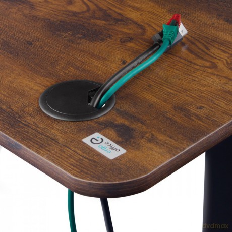 Biurko elektryczne Ergo Office ER-451 120x60 cm, regulacja 77-114cm wysokość