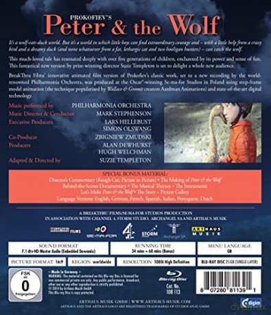 Prokofiev: Peter And The Wolf (Piotruś i Wilk) [Blu-Ray]