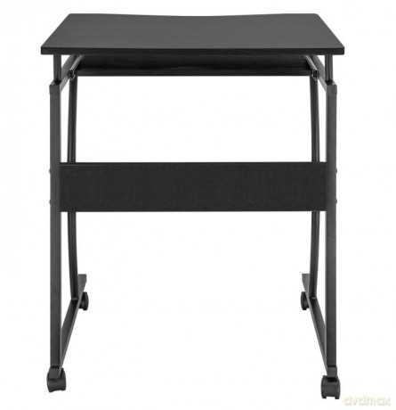 Biurko komputerowe mobilne Techly 600x480mm czarne