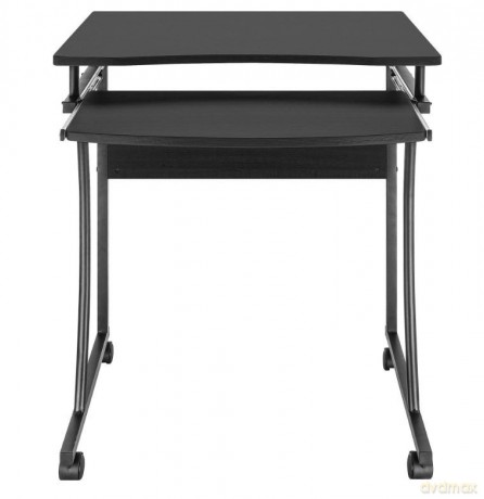 Biurko komputerowe mobilne Techly 600x480mm czarne
