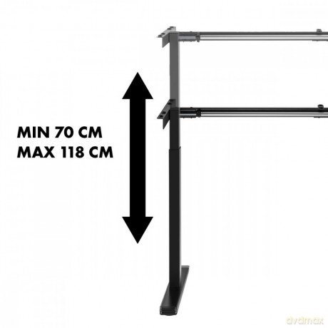 Biurko z regulacją wysokości, 60kg MC-790NB