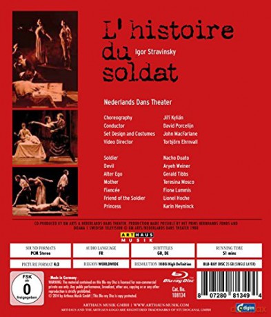 L'Histoire Soldat [Blu-Ray]