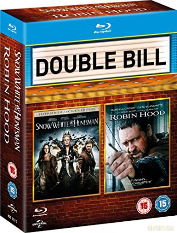 Snow White and the Huntsman / Robin Hood (Double Pack) (Królewna Śnieżka i Łowca / Robin Hood) [2Blu-ray]