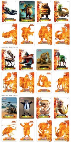 Brainrot Karty saszetka display 24 sztuk