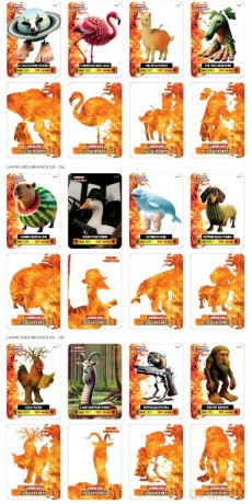 Brainrot Karty saszetka display 24 sztuk