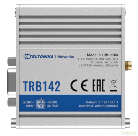 Bramka LTE TRB142 (Cat 1), 3G, 2G, USB