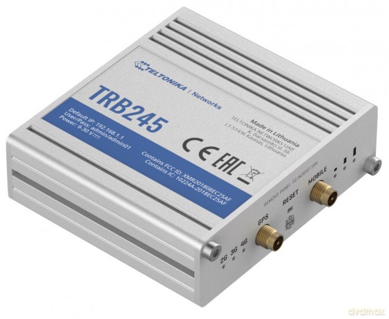 Bramka LTE TRB245 (Cat 4), 3G, 2G, RS232/RS485, Ethernet
