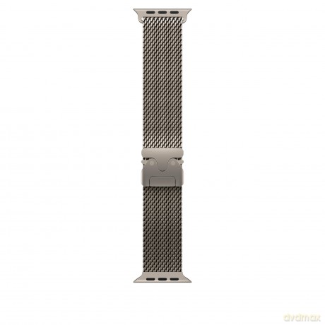 Bransoleta mediolańska z tytanu w kolorze naturalnym do koperty 49 mm - rozmiar L