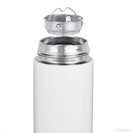 Butelka termiczna LED TB2311 mat 450 ml Biała