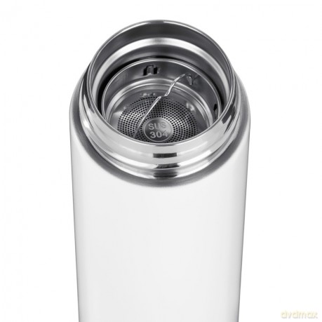 Butelka termiczna LED TB2311 mat 450 ml Biała
