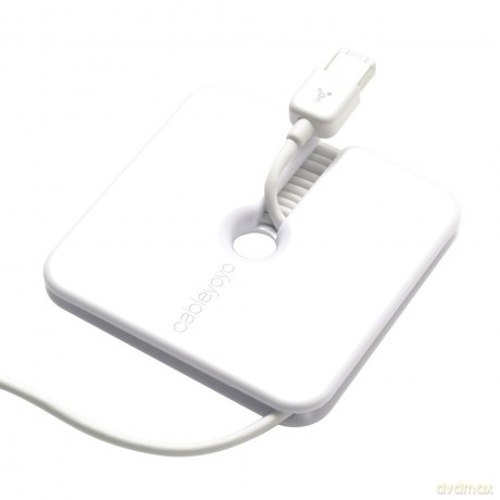 Cableyoyo uchwyt na kable biały