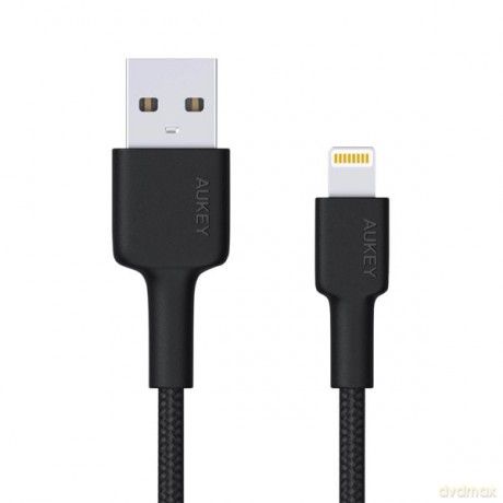 CB-AL05 kabel Lightning - USB-A 2m MFi Apple nylonowy oplot czarny