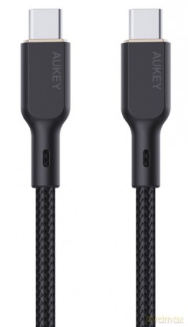 CB-KCC101 kabel USB-C - USB-C 1m 100W PD 5A 20V kevlar + nylonowy oplot