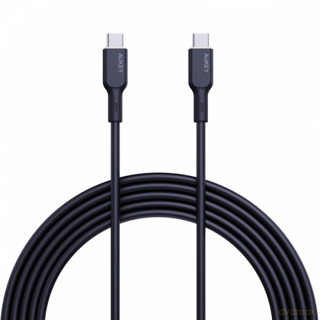 CB-SCC241 kabel USB-C - USB-C 1m 240W PD 5A 20V silikonowy czarny