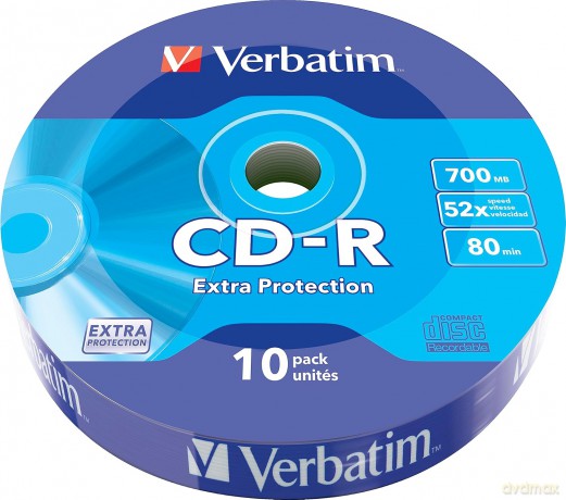 CD-R 52x 700MB 10P SP Extra Protection Wrap 43725