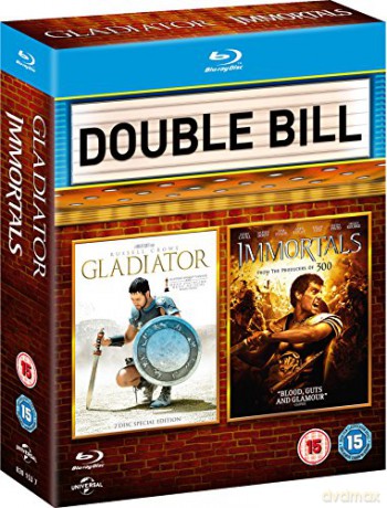 Gladiator / Immortals (Double Pack) (Gladiator / Immortals: Bogowie i Herosi) [2Blu-ray]
