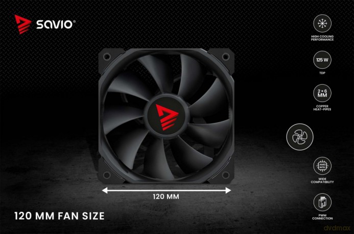 Chłodzenie procesora CPU Frost Black X2