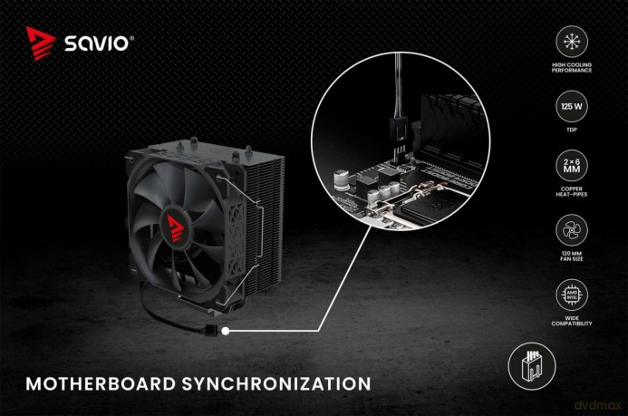 Chłodzenie procesora CPU Frost Black X2